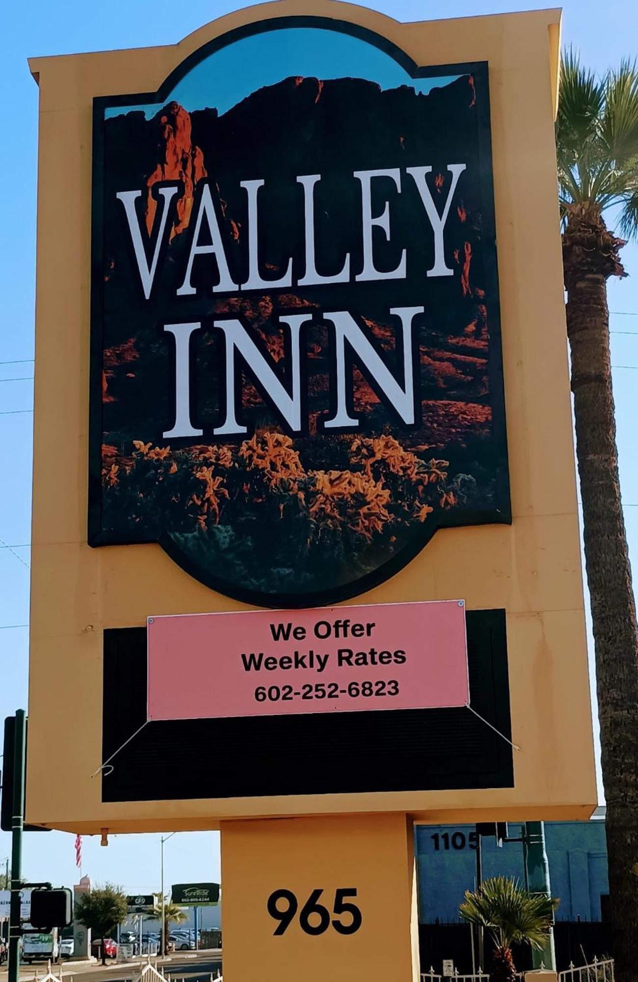 Valley Inn Phoenix Eksteriør billede